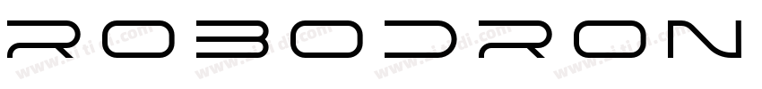 Robodron Regular字体转换